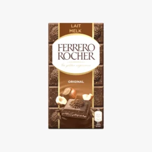 Ferrero Rocher Tablette Chocolat au Lait et Noisettes