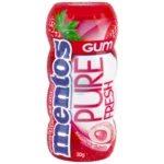 Mentos Fraise Chewing Gum 30G