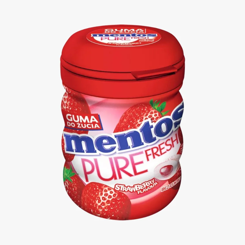 Mentos Pure Fresh Fraise 60G