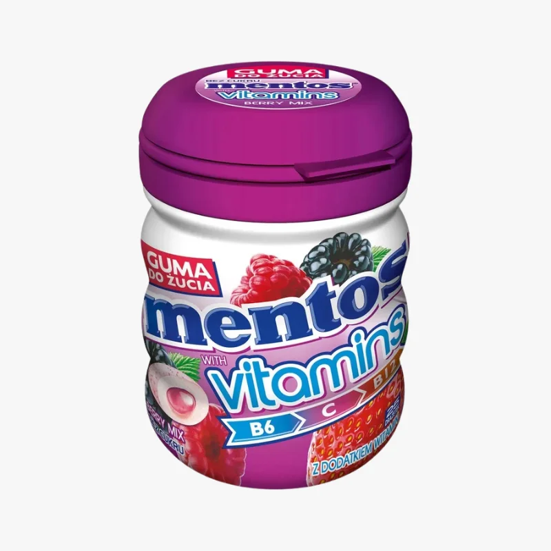 Mentos Vitamins Berry Mix 60G