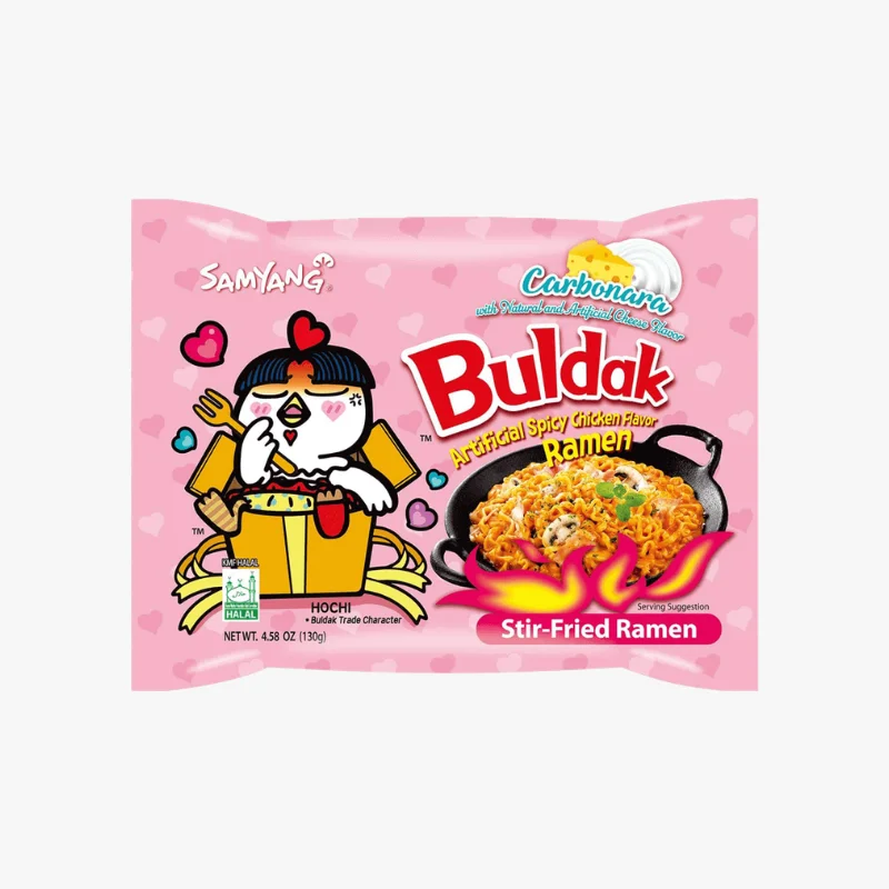 Noodles Samyang Carbonara Spicy