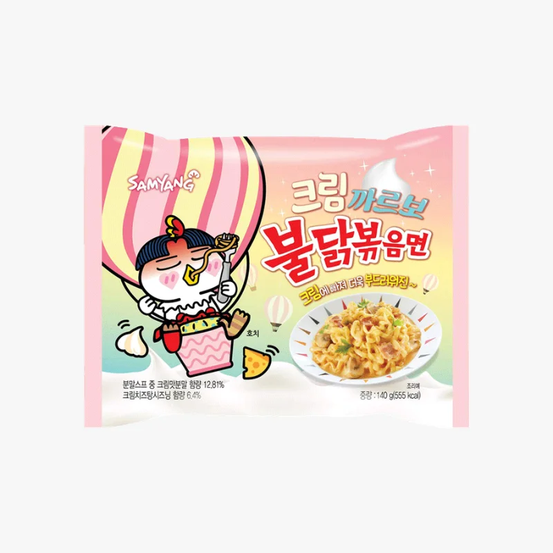 Noodles Samyang Creamy Carbonara